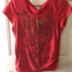 Women’s 2X Southpole glittery tee